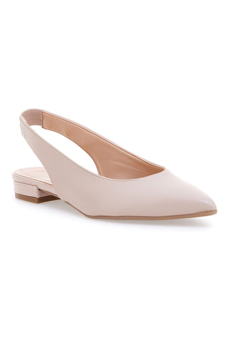 Hautfarbene Slingback-Ballerinas Pittarello Must Have 345404
