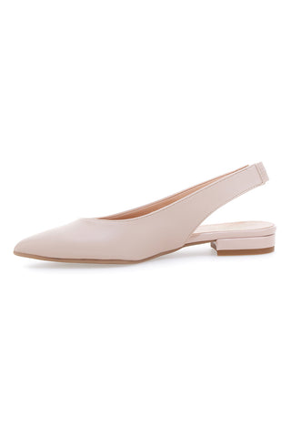 Hautfarbene Slingback-Ballerinas Pittarello Must Have 345404