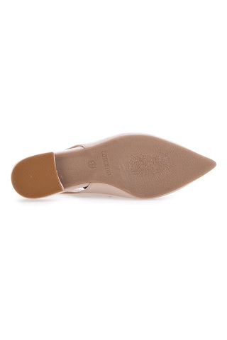 Hautfarbene Slingback-Ballerinas Pittarello Must Have 345404