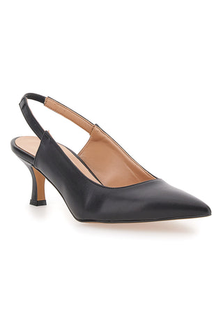 Pittarello Must Have schwarze Slingback-Pumps 383801