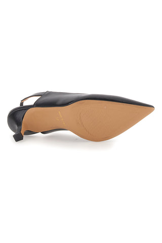 Pittarello Must Have schwarze Slingback-Pumps 383801