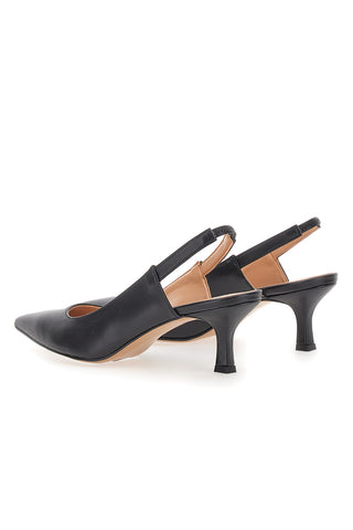 Pittarello Must Have schwarze Slingback-Pumps 383801