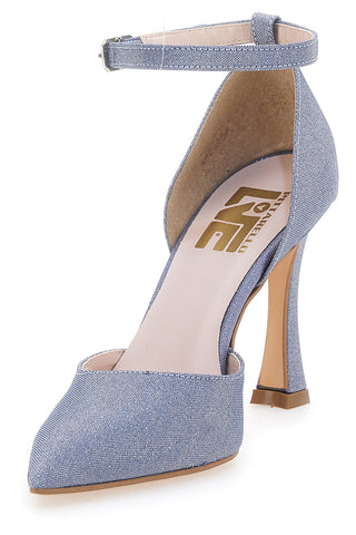 Dekolleté mit Cyanurino Denim und Glitter Pittarello Love 3409