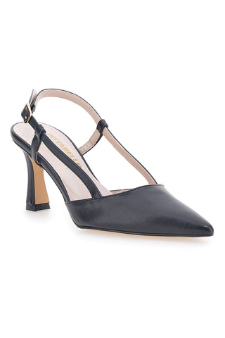 Décolleté Slingback Nere Pittarello Glam 372