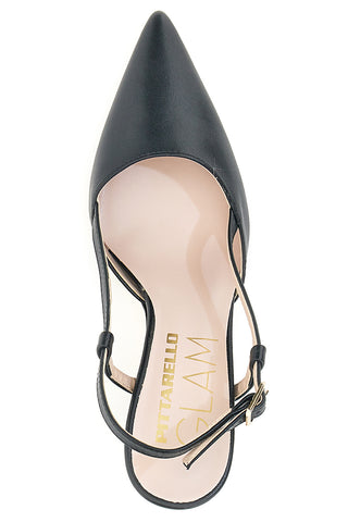 Décolleté Slingback Nere Pittarello Glam 372