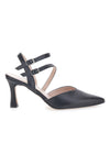 Schwarze Pumps mit Riemen Pittarello Glam 251