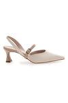 Slingback-Dekolleté Creme Pittarello Glam 502