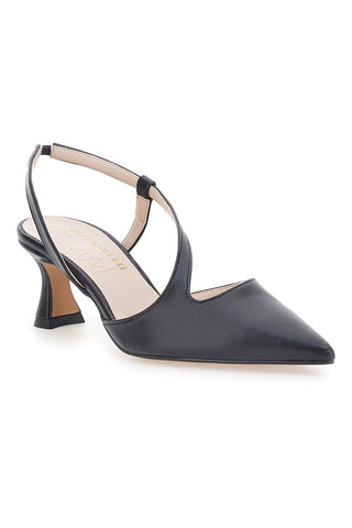 Schwarze spitze Pumps Pittarello Glam 7540
