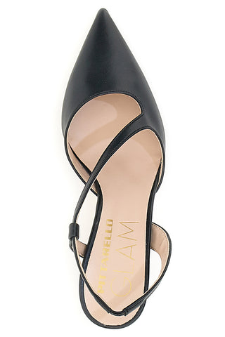 Schwarze spitze Pumps Pittarello Glam 7540