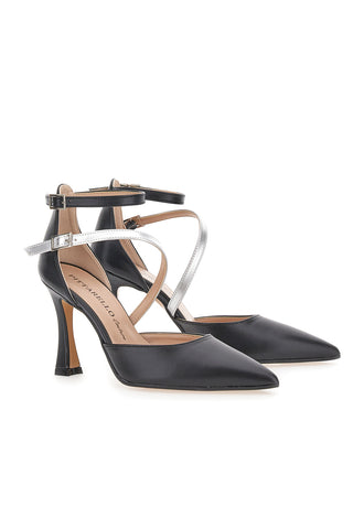 Schwarze spitze Pumps für Damen Pittarello Couture 194