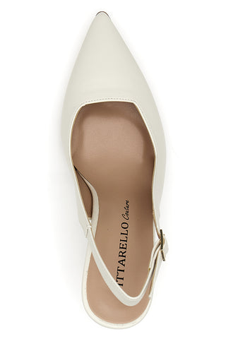 Décolleté Panna Slingback Pittarello Couture 148