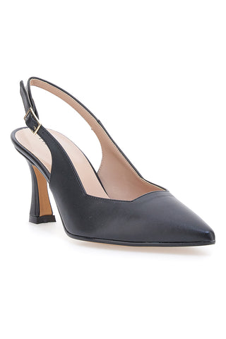 Pittarello Couture 148 Schwarze Slingback-Pumps