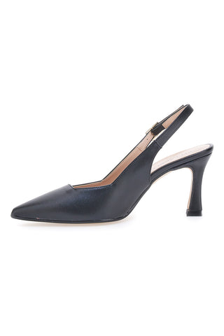 Pittarello Couture 148 Schwarze Slingback-Pumps