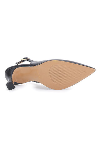 Pittarello Couture 148 Schwarze Slingback-Pumps