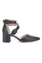 Schwarze spitze Pumps Pittarello Couture 8012