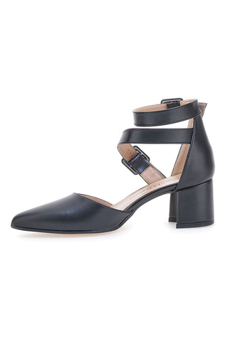 Schwarze spitze Pumps Pittarello Couture 8012