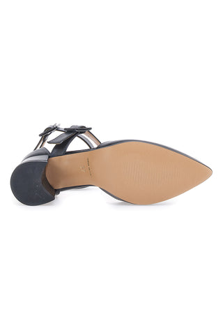 Schwarze spitze Pumps Pittarello Couture 8012