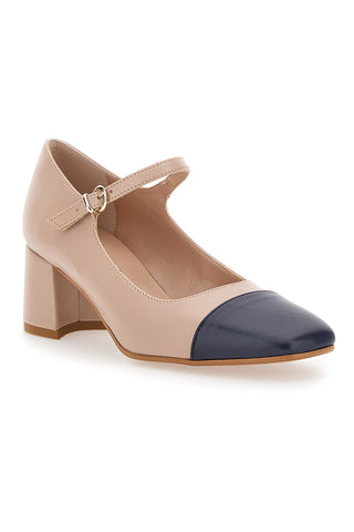 Mary Jane Pumps Nude Pittarello Couture 509C