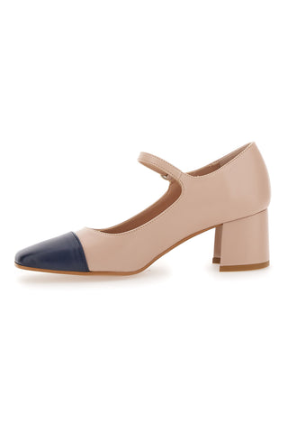 Mary Jane Pumps Nude Pittarello Couture 509C