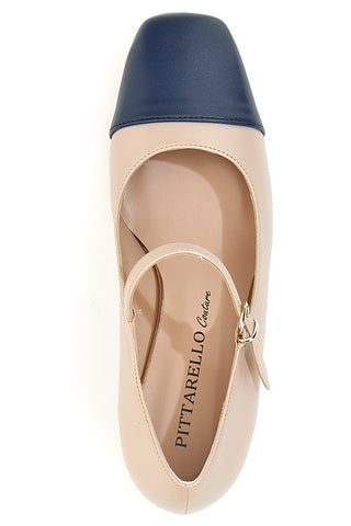 Mary Jane Pumps Nude Pittarello Couture 509C