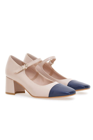 Mary Jane Pumps Nude Pittarello Couture 509C