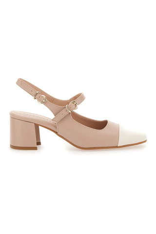 Dekolleté Mary Jane Beige Pittarello Couture 508C