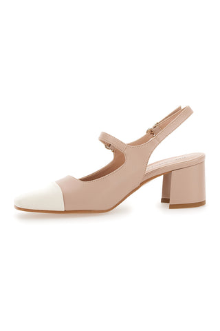 Dekolleté Mary Jane Beige Pittarello Couture 508C