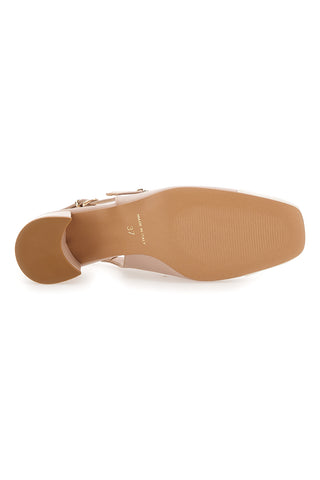 Dekolleté Mary Jane Beige Pittarello Couture 508C