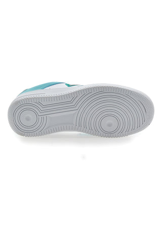 Weiße und blaue Turnschuhe Leone 33