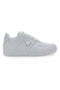 Total White Sneakers mit seitlichem Leone 33-Logo
