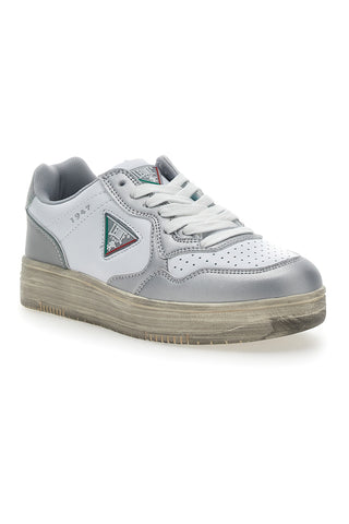 Sneakers Argento Suola Vintage Leone 44