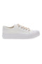Sneakers Bianche in Tela con Lacci Colorati Me & Me 1878