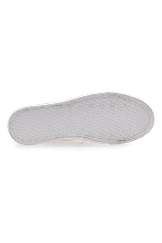 Me & Me 1878 cremefarbene Canvas-Sneaker