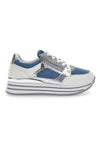 Sneakers Bianche con Platform Prima Riga 428
