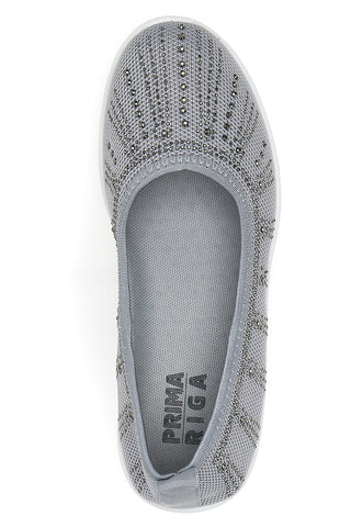 Ballerine Sportive Grigie Prima Riga 429