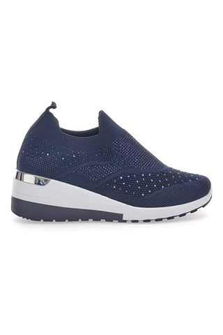 Blaue Slip-On-Sneaker Prima Riga 433