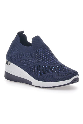 Blaue Slip-On-Sneaker Prima Riga 433