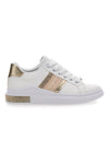 Weiße Turnschuhe mit goldenen Details Prima Riga 460