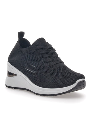 Sneakers Nere Con Zeppa Prima Riga 434