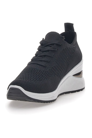 Sneakers Nere Con Zeppa Prima Riga 434