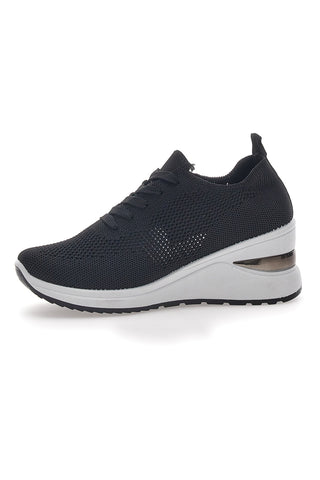 Sneakers Nere Con Zeppa Prima Riga 434