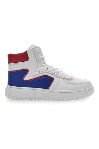 Weiße Mid-Cut-Sneaker Maira 3137