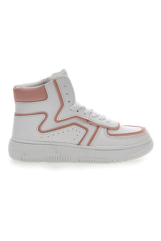 Weiße Mid-Cut-Sneaker Maira 3137