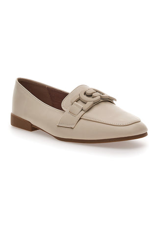 Loafer Beige con Morsetto Ton-Su-Ton First Lady 401