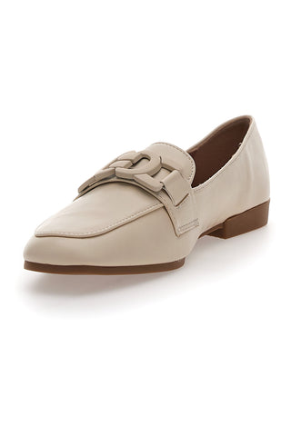 Loafer Beige con Morsetto Ton-Su-Ton First Lady 401