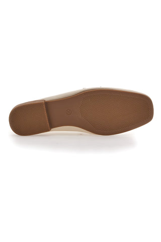 Loafer Beige con Morsetto Ton-Su-Ton First Lady 401