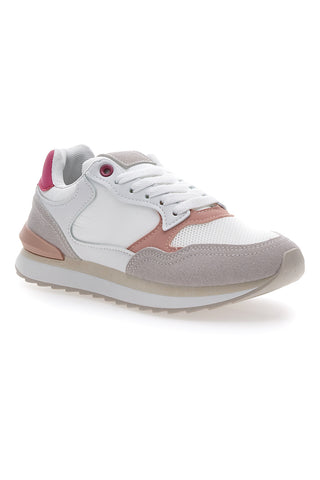 Weiße Sneakers mit Schnürsenkeln für Damen Me & Me 815