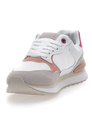 Weiße Sneakers mit Schnürsenkeln für Damen Me & Me 815