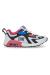 Mehrfarbige Sneakers mit seitlichem Leone-Logo W0508