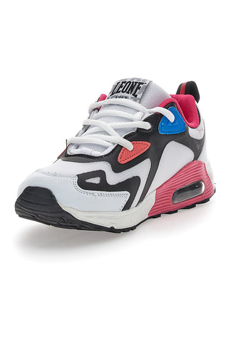 Mehrfarbige Sneakers mit seitlichem Leone-Logo W0508